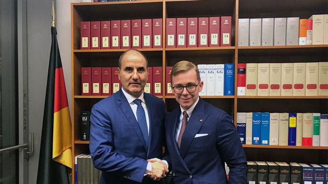 Цветан  Цветанов се срещна с Филип Амтор, член на Комисията по вътрешни работи на Бундестага